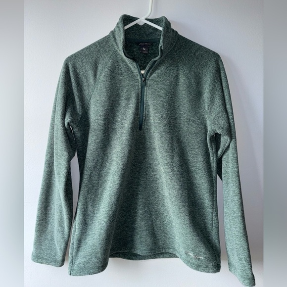 Eddie Bauer Tops - Eddie Bauer Fleece Quarter Zip